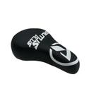 Selim Brutus Plus 243x163mm Dirt Jump Bmx Cross Freeride Downhill Freestyle Preto/Branco