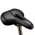 Selim Confort com Carrinho Preto Vazado Duas Molas 250x210mm Selim Confort com Carrinho Preto Vazado Duas Molas 250x210mm