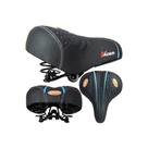 Selim Conforto Gel - City Bike - 2 Molas Big - Vader (preto)