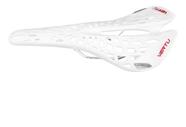 Selim Vazado Branco Vertu Spider Esportivo Alta Resistência Bike MTB Speed Estrada Original Pro