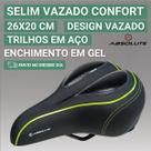 Selim Vazado Comfort Absolute TRI Aço Apli Gel Molas