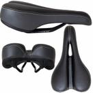 Selim Velo Plush VL-3112 com cavidade preto e cinza