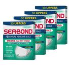 Selos adesivos para dentaduras Sea-Bond Secure Fresh Mint 30 quilates x 4