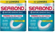Selos Adesivos Sea Bond Secure Original para Dentadura - 60 Unidades