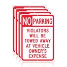 Sem sinal de estacionamento OLANZU Engineer Grade Rust Free Metal 10x14
