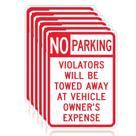 Sem sinal de estacionamento OLANZU Engineer Grade Rust Free Metal 10x14
