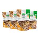 Semente de Linhaça Marrom Kit 4 100% Natural Qualidade Premium 100g