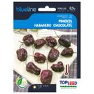 Semente de Pimenta Habanero Chocolate Blueline TOPSEED