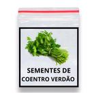 Sementes de Coentro Verdão 160 unidades Sementes de Coentro Verdão 160 unidades