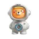 Senha de astronauta do Piggy Bank para caixa de dinheiro com moedas para crianças