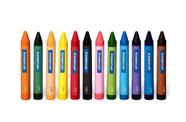 sensacional e exclusivo giz de cera 12 cores jumbo staedtler