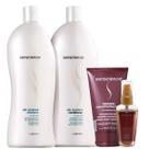 Senscience Silk Moisture Duo 1L True Hue Color Oleo 55ml e Renewal Mask 150ml