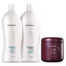 Senscience Silk Moisture Shampoo+Condicionador 1L+Máscara Inner Restore Intensif 500ml Senscience Silk Moisture Shampoo+Condicionador 1L+Máscara Inner Restore Intensif 500ml