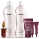 Senscience Smooth Duo 1L Renewal Mask 150ml CPR Tratamento Reconstrutor 2x25ml e True Hue Color Oleo 55ml
