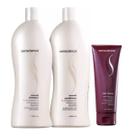 Senscience Smooth - Shampoo+Condicionador 1L+Mascara Inner Restore Deep Moisturizing 200ml