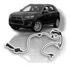 Sensor Abs Mitsubishi Outlander Traseiro Direito 4670A584