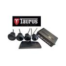 Sensor de Estacionamento 4 pontos Preto Borracha com Display