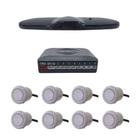 Sensor de estacionamento 8 pontos kx3 branco Sensor de estacionamento 8 pontos kx3 branco
