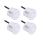 Sensor de estacionamento Acouto Plastic 4 unidades/conjunto de sonda (branca)