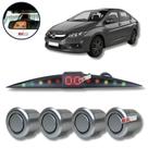 Sensor De Estacionamento Ré Visor Slim Honda City - Todos