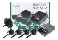 Sensor de estacionamento sonoro preto