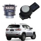Sensor de Estacionamento Traseiro Jeep Compass Sport 2016 2017 2018 2019 2020 Prata Billet Original Sensor de Estacionamento Traseiro Jeep Compass Sport 2016 2017 2018 2019 2020 Prata Billet Original