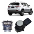 Sensor de Estacionamento Traseiro Jeep Compass Trailhawk 2016 2017 2018 2019 2020 Prata Billet Original Sensor de Estacionamento Traseiro Jeep Compass Trailhawk 2016 2017 2018 2019 2020 Prata Billet Original