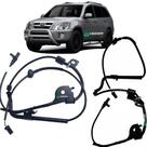 Sensor de freio abs chery tiggo 2.0 16v.2010 á 2015 kit c/2 unidades traseiro (1ld + 1le)