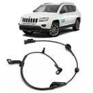 Sensor de freio abs dodge journey fiat freemont jeep compass 2009 á 2015 dianteiro lado esquerdo