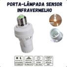Sensor de Movimento E27 com Fotocélula para Iluminação Automática em Áreas Comerciais e Residenciais