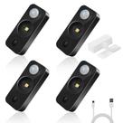Sensor de movimento LED Puck Lights NIEGNOWOO, pacote com 4 unidades