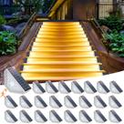 Sensor de movimento Solar Step Lights Kondras, pacote com 24 unidades à prova d'água