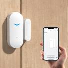 Sensor de porta WiFi PHOVOLT Tuya Smart em tempo real (1 pacote)
