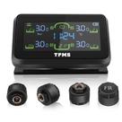 Sensor de presão temperatura do Pneu c/Relógio solar tipo-c