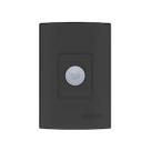 Sensor de Presença 180 C/ Fotocélula e 6 Funções Preto