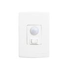 Sensor de Presença de Parede para Embutir com Fotocélula 180 Qi6 3 Fios - Qualitronix