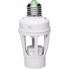 Sensor De Presença E27 Lâmpada Bivolt Iluminação Até 60w Fotocélula Liege