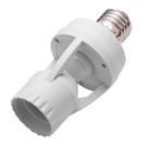 Sensor De Presença Infravermelho Lâmpada Soquete E27 Fotocélula Bivolt Interruptor Iluminação