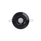 Sensor De Presença Margirius Standard Mpt-40ef De Embutir Teto De Gesso Bivolt Preto
