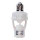 Sensor De Presença/movimento C/ Fotocélula Para Lâmpada E-27