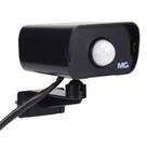 Sensor De Presença Movimento Para Luz Lâmpada Área Externa Bivolt com Foto Célula Ajustes MPX-40F Preto Margirius
