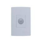 Sensor de Presença Multifuncional de Parede , Lente 180º, Sem Chave, Fotocélula e 6 Funções - QI2M
