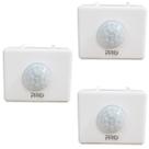 Sensor de Presença Proeletronic Sobrepor Parede 360 - 3 uni Sensor de Presença Proeletronic Sobrepor Parede 360 - 3 uni