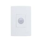 Sensor de Presença Qualitronix 180 Bivolt Branco Caixa 4x2 para Iluminação Automática Qi2MB
