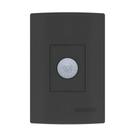 Sensor De Presença Qualitronix QI2MP De Embutir, Parede 180 Graus, Preto, Bivolt