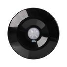Sensor De Presença Teto Embutir Fotocélula Preto Mpt-40EF Margirius
