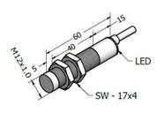 Sensor de Proximidade Indutivo Sensorbras ECL 4-12 DP