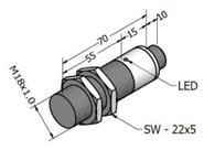 Sensor de Proximidade Indutivo Sensorbras ECL 5-18 DP C4