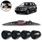 Sensor De Ré Estacionamento Kicks Visor Slim Led Sensor De Ré Estacionamento Kicks Visor Slim Led