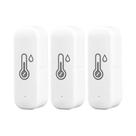 Sensor De Temperatura E Umidade Inteligente Tuya Zigbee Wifi, Termômetro Alimentado Por Bateria,